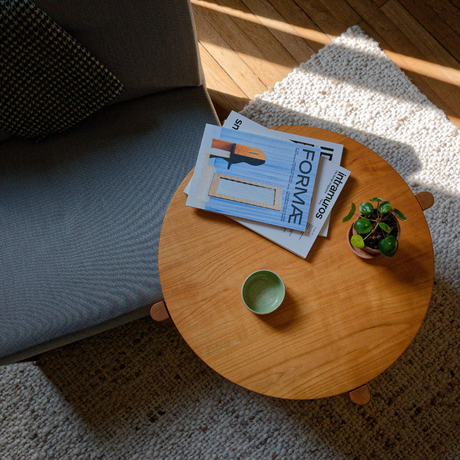 TABLE BASSE MERISIER Table basse en merisier mobhus